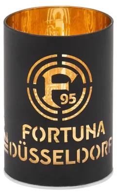 Produktbild von Fortuna Düsseldorf Deko Tisch-Lampe schwarz