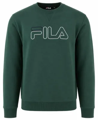 Produktbild von M|FILA "JDN" Retro Crew Sweatshirt LMSPM006-Mediterranea