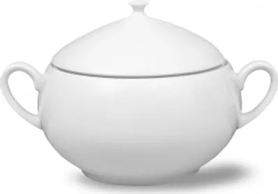 Produktbild von Thun 1794 Suppenschüssel, 2,5 l, Tschechisches Porzellan, Opal, weiß, Thun