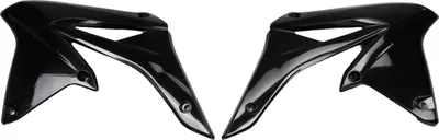 Produktbild von Kühlerverkleidung UFO PLAST 2-teilig Abdeckung Kühler für Suzuki RM-Z 250 ccm Bj. 2010 - 2018, Farbe:schwarz