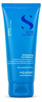 Imagen del producto de Alfaparf Milano, Acondicionador "Semi di Lino" para definir rizos, 200 ml