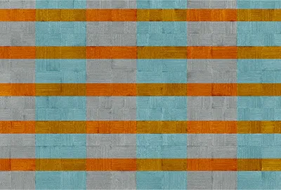 Produktbild von Tadessi Fototapete | Grafik | 4.00 m x 2.70 m | Blau | Grau | Wandbild | Digitaldruck