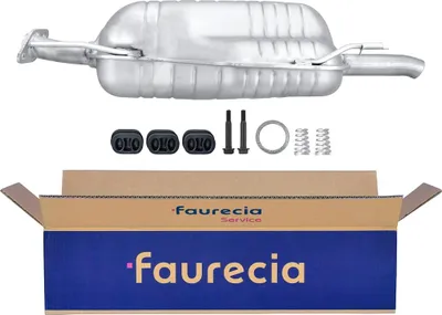 Produktbild von HELLA 8LD 366 031-071 Endschalldämpfer für OPEL Astra G CC (T98) Auspuff