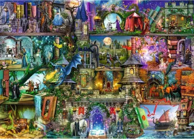 Obrázok produktu pre Ravensburger 12000089, 1000 kusov, Fantasy, 14 rok / roky