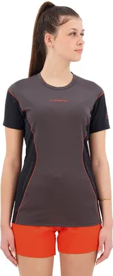 Produktbild von La Sportiva Resolute Kurzarm-t-shirt Grau L Frau Grau L