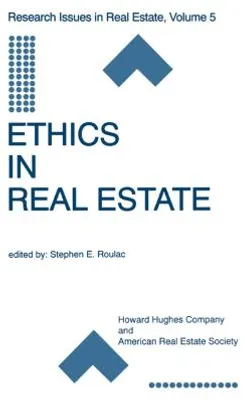 Produktbild von Ethics in Real Estate