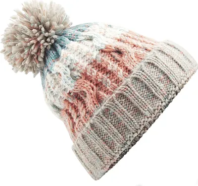 Produktbild von Strickmütze Herren Grobstrick Bunt Bommelmütze Wintermütze Neverless® unisize