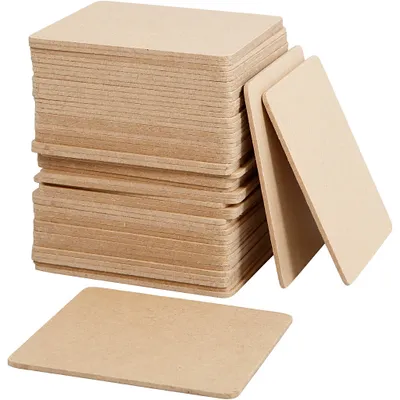 Obrázok produktu pre Creativ Company 55761, Štvorec, Prírodný, Jednofarebné, 100 mm, 100 mm, 3 mm