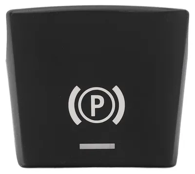 Zdjęcie produktu dla Osłona przełącznika hamulca postojowego (przycisk P), czarna nasadka 61316822518, zamiennik do modeli 5-serii F10 i F11 z lat 2009–2013
