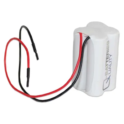 Produktbild von Akkupack für Notbeleuchtung NiMH 4,8V 2000mAh 4xAA mit Kabel