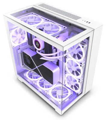 Zdjęcie produktu dla NZXT H9 Elite Midi Tower White
