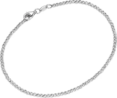 Produktbild von Armband Smart Jewel mit facettierten Kugeln, Silber 925 Silber 19 cm