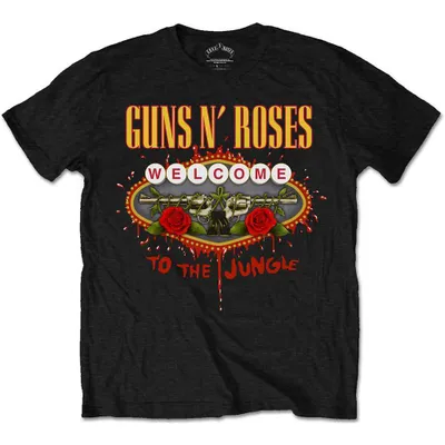 Immagine prodotto di Guns N' Roses Welcome to the Jungle Black M T-shirt