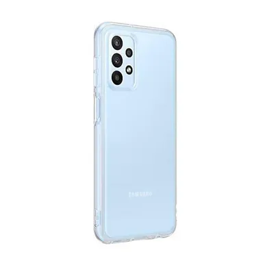 Zdjęcie produktu dla Miękki, przezroczysty pokrowiec Samsung dla Galaxy A23 5G Transparent