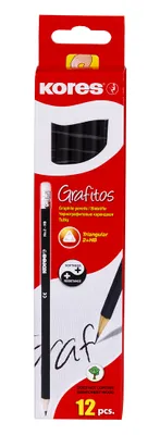 Immagine prodotto di Matite a grafite, durezza HB, con gomma da cancellare