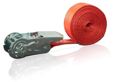 Productafbeelding van Spanbanden - Spanband met ratel - 4 m - 700 daN - 25 mm - Rood
