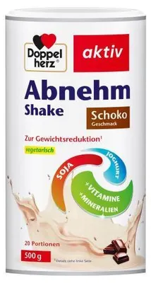 Produktbild von Doppelherz Abnehm Shake Schoko Pulver 500 g