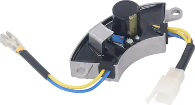 Zdjęcie produktu dla Regulator napięcia Aluminiowa obudowa Jednofazowy regulator AVR Prostownik do generatora benzynowego 3KW 60-100VAC