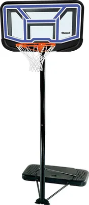 Zdjęcie produktu dla Stalowa obręcz do koszykówki Lifetime Miami | Niebieska | 360 cm