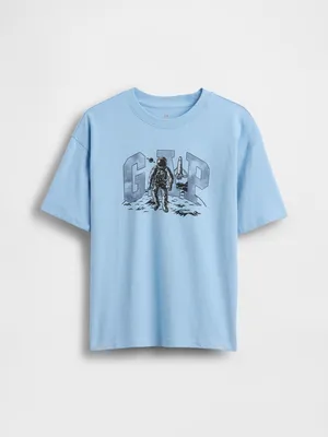 Produktbild von GAP Kinder-T-Shirt mit Logo XXL