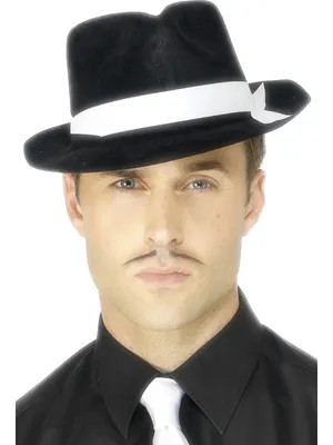 Immagine prodotto di Cappello degli anni '20, Al Capone, mafia, cappello da mafioso, gangster