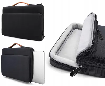 Produktbild von Novaza Tech HANDTAG Laptop Tasche 13-14 Zoll Schwarz