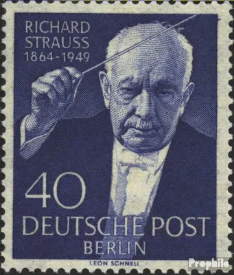 Produktbild von Briefmarken Berlin (West) 1954 Mi 124 (kompl.Ausg.) mit Falz Strauss