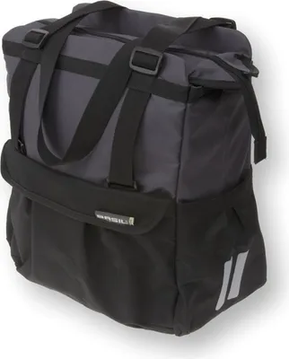 Zdjęcie produktu dla Basil Shopper XL, Tylne, Torba rowerowa, Poliester, Czarny, 20 l, 5 kg