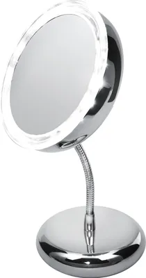 Obrázok produktu pre Adler | Zrkadlo | AD 2159 | 15 cm | Zrkadlo LED | Chróm
