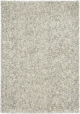 Produktbild von Zotteliger Langflor-Teppich mit unifarbenem Wollimitat-Muster NUAGE C