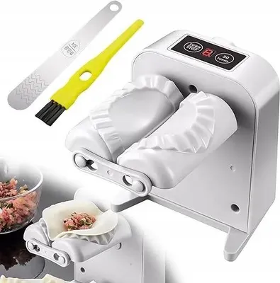 Produktbild von Elektrische Dumpling Maker Maschine, Ravioli Former, 2 Modi (Auto/Manuell), USB wiederaufladbar, kompakt, inkl. Zubehör für Küche