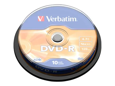 Immagine prodotto di Verbatim DVD-R Matt Silver 4,7 GB 10 pz