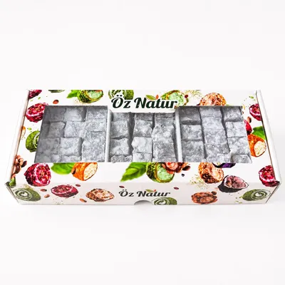 Produktbild von Öz Natur | Turkish Delight Lokum mit Pistazien (Doppelt Geröstet) 415g