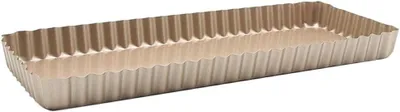 Zdjęcie produktu dla Duża patelnia grillowa 27 cm, aluminiowa, z powłoką nieprzywierającą, do kuchenek gazowych i indukcyjnych