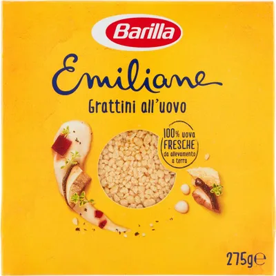 Produktbild von 5x Barilla Emiliane Grattini all'uovo n.113 Nudeln mit ei 275g