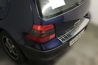 Obrázek produktu pro Nerezová ochrana nárazníku chrom pro VW GOLF 4 IV-SCHRÄRGHECK-MIT Abkantung