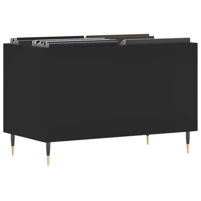 Produktbild von "Winterschlussverkauf " Plattenschrank - CLORIS - CD-Ständer - Medienregal - Schwarz 74,5x38x48 cm Holzwerkstoff - NeuMöbel7353366
