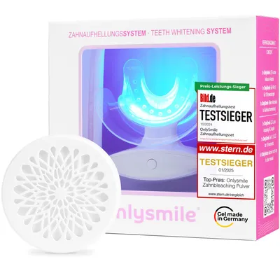 Produktbild von OnlySmile Zahnbleaching-Set Dream Team Bundle – Zahnbleaching Set mit Zahnpulver