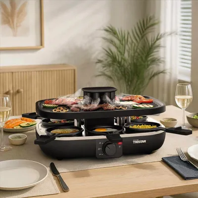Productafbeelding van Tristar Raclette Grill – geschikt voor 6 personen