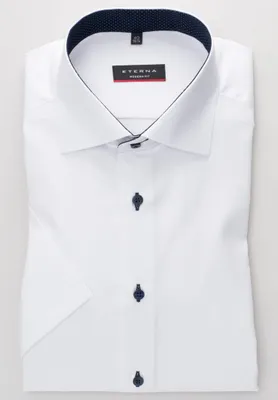 Produktbild von Eterna Hemd Seasonal Oxford kurzarm Modern Fit C13K 8100 Gr. 43 weiß