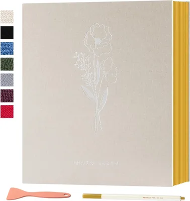 Produktbild von Selbstklebendes Fotoalbum für 4 x 6, 7 x 5 und A5 Fotos - 40 Seiten Scrapbook