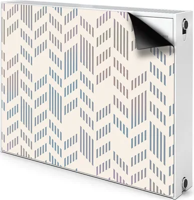 Produktbild von Magnet Heizung Verkleidung Abdeckung Heizung Heizkörperabdeckung 90x60 cm  - Geometrische, Jode