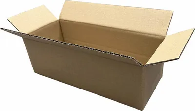 Produktbild von 30x Faltkarton  600x200x(100)-200mm mit variabler Höhe 1-wellig Dickwelle braun