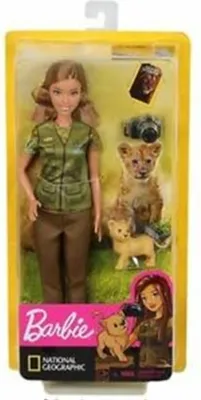 Zdjęcie produktu dla Mattel Barbie fotoreporterka National Geographic