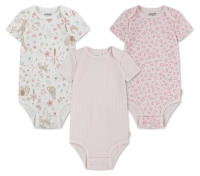 Produktbild von HUGGIES Bodysuit (3-Pack) Baby Girl White