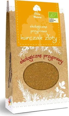 Zdjęcie produktu dla PRZYPRAWA ZŁOTY KURCZAK60 g - DARY NATURY