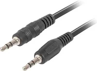 Produktbild von Verlängerungskopfhörerkabel (3,5 mm) Lanberg Schwarz