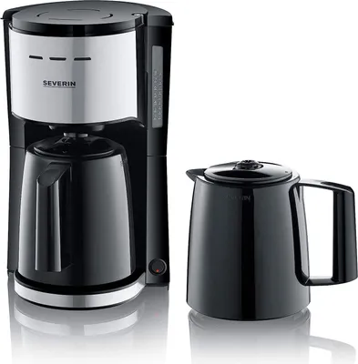 Imagen del producto de Máquina de café de filtro Severin KA 9308, con capacidad para 2 cafeteras