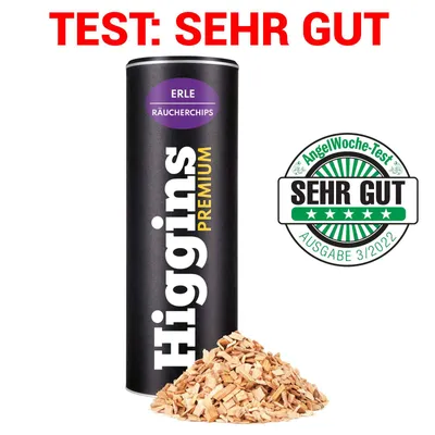 Produktbild von Higgins Räucherchips – Erle Premium