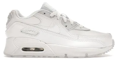 Produktbild von Nike Air Max 90 White (PS) - EU 33.5